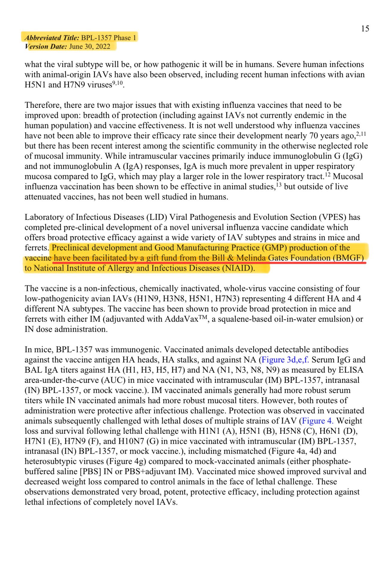 Bill Gates finanziert RFK Jrs. neuer „Universalimpfstoff“ BPL-1357