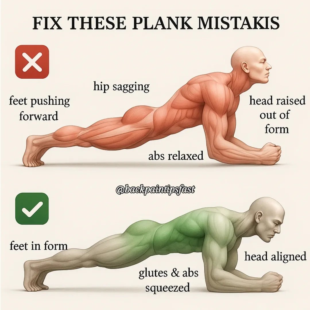 FIX THESE PLANK MISTAKES
