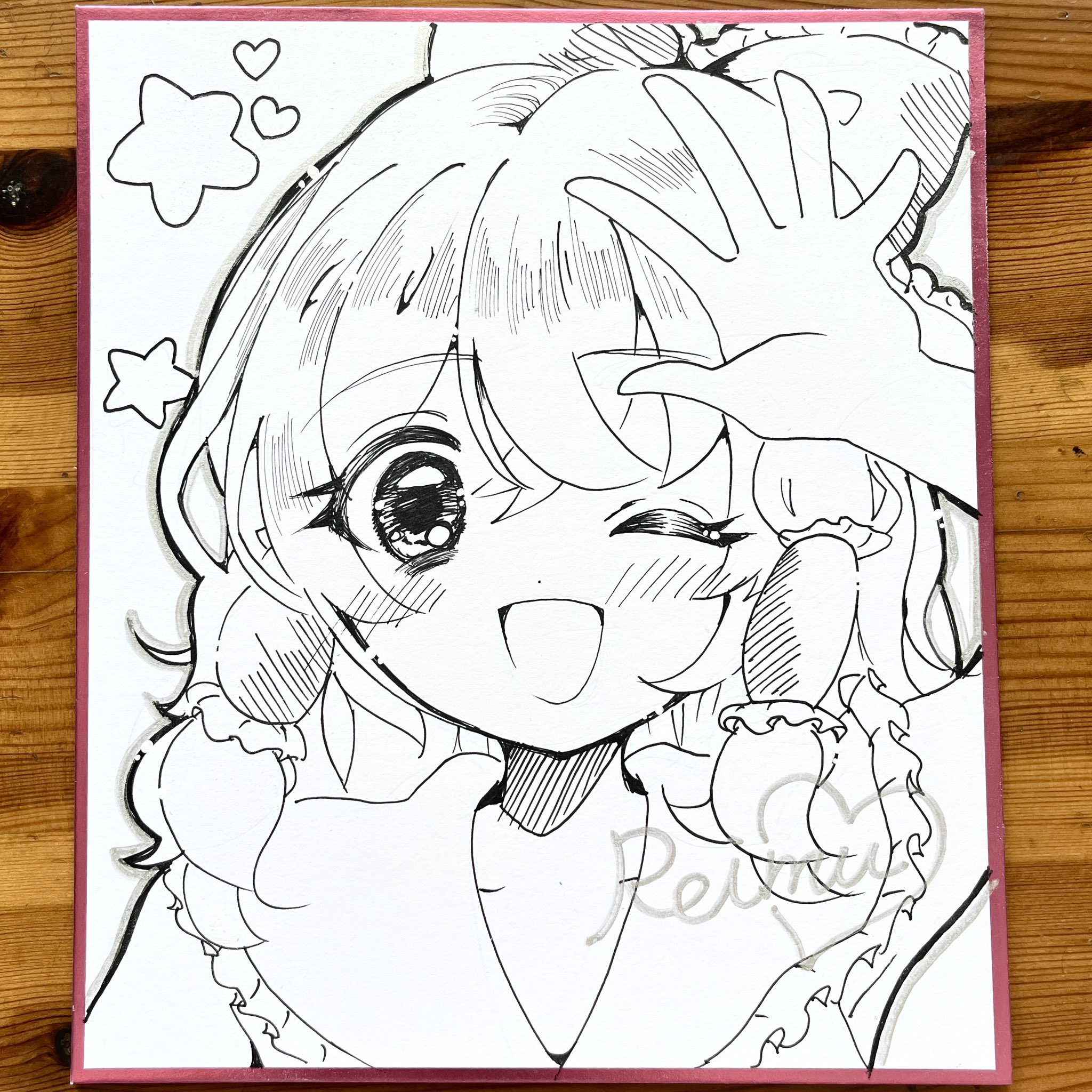 色紙リクエスト えとᘏ⑅ᘏせとら 🎀C106日曜日東オ44b on X: 