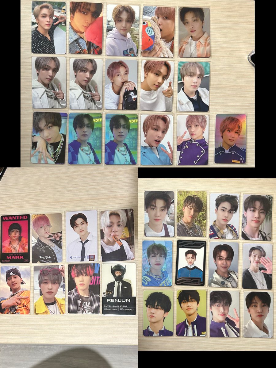 btchbbyc's tweet photo. WTS‼️
PC HAECHAN JAEMIN JENO MARK CHENLE RENJUN

📍jogja
bisa co 🍊
💸offer berapa aja angkut, soalnya mau stop collect

era hot sauce, glitch mode, hello future, universe, season greetings 2022, beat box, sticker, reload
#nctdream #nct127 #zonajajan #wts https://t.co/jfq2yeJeEA
