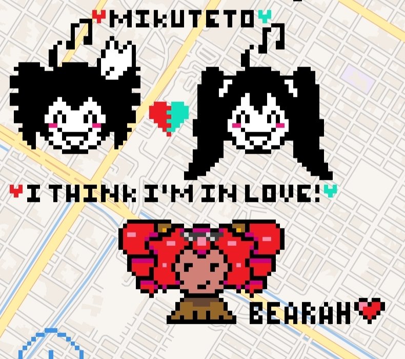 hands you pixel bearah and mikuteto