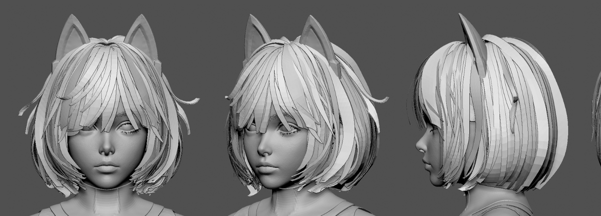 nerog_ydw's tweet photo. Heroine model WIP😆

#indiegame #gamedesign #gamedev #ゲーム制作 https://t.co/l7Hv7fYcsM