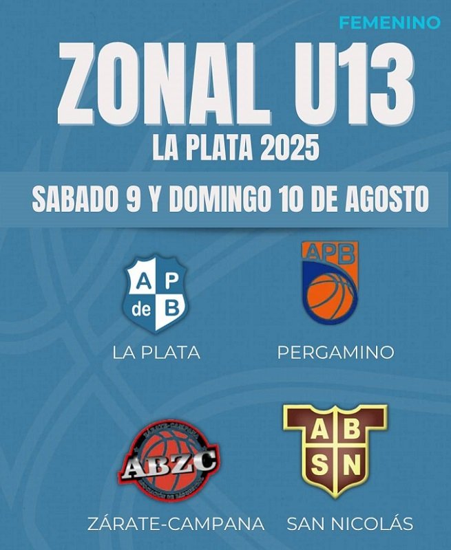 LA HORA DE LAS SELECCIONES: La Plata será local en el Zonal U13 femenino y viaja a Junín para jugar el U15 masculino 

Leer más acá 👇 

nuestrobasquet.com.ar/2025/08/la-hor…