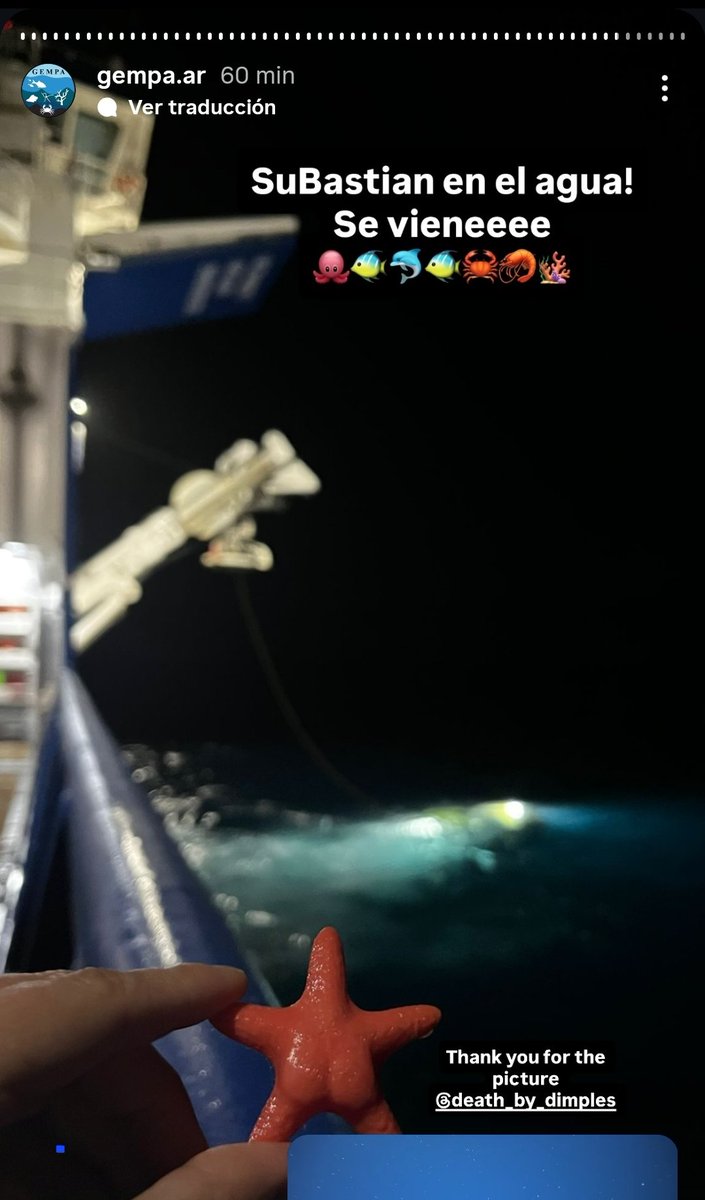 SuBastian ya está bajando. #CONICET youtube.com/live/ViB0Vm4wx…