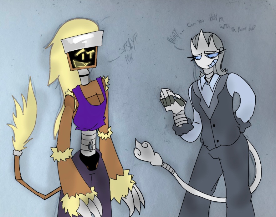 Pest_Weathry's tweet photo. Stupid robots.

Bottom Text #inanimateinsanity #SilverBrush https://t.co/U4YrxEqsSx