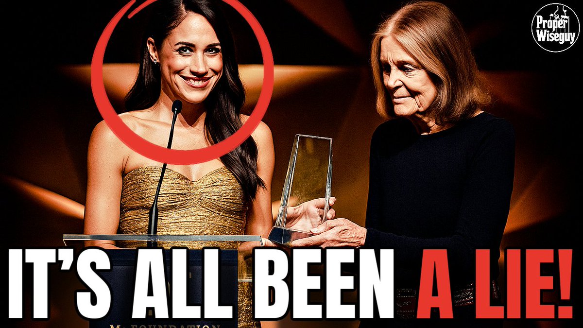 Meghan Markle: How a PLUCKED Failure Identity BOX-TICKER Got a Feminist AWARD She Didn’t EARN?
#MeghanMarkle #PrinceHarry #HarryAndMeghan #MeghanMarkleIsAConArtist #MeghanMarkleExposed 
youtu.be/qntE8lS1WhE