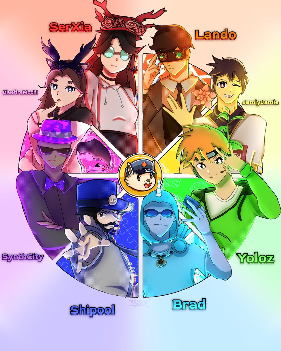 After about.. Uhm.. 26 hours and 30 minutes?? (according to IbisPaint)

The Color Wheel Challenge! Ft. 8 members of the Loomian Legacy Development Team!

#LoomianLegacy #ROBLOX