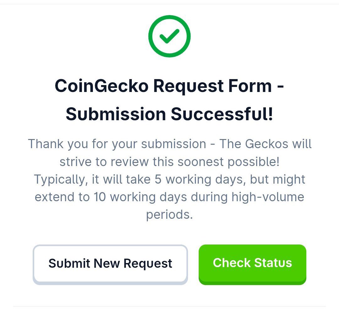 USIC_LABS's tweet photo. @coingecko 👀 https://t.co/mutmOZlCfp