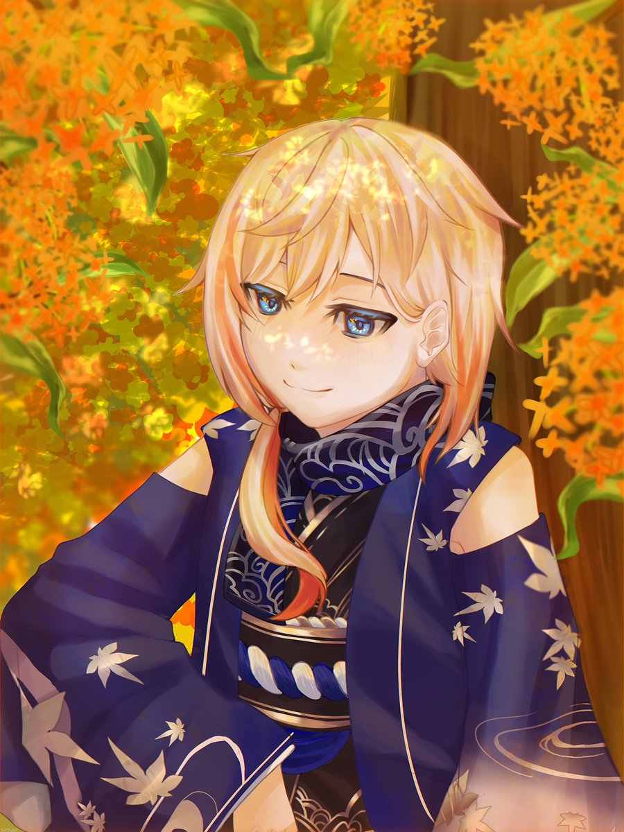 金木犀の香り🍁
#楓のいろは展