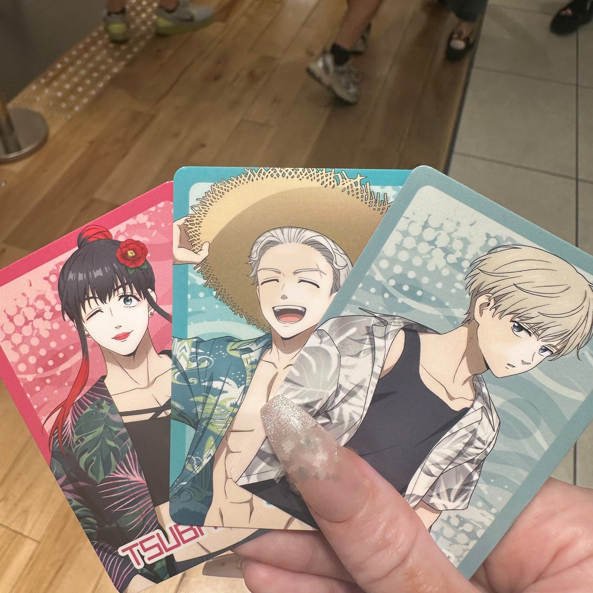 WIND BREAKER ウィンブレ  
NATSLIVE CAFE ウィンブレ祭 特典  

【譲】 梶 梅宮 椿野

【求】 桜

本日難波梅田付近手渡しまたは郵送
お気軽にお声掛けください