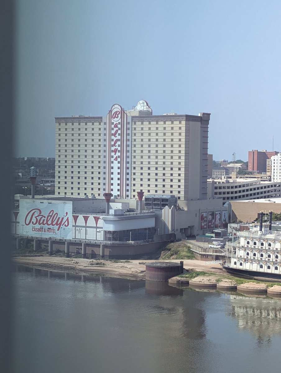 Shreveport: Where the riverboats aren't even in the water.