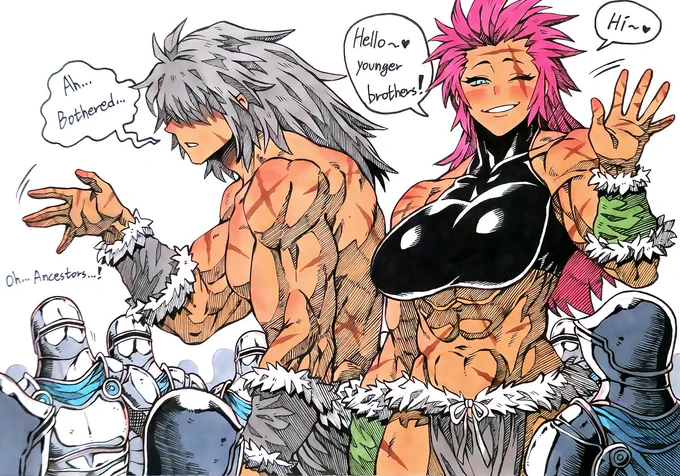 2nd generation ( OC )
They're our ancestors from the distant past! They're incredibly strong and massive! It's a sad but enjoyable story, with the beings of the past beings being incredibly powerful and then weakening with each passing generation. Haha! Thank you for 