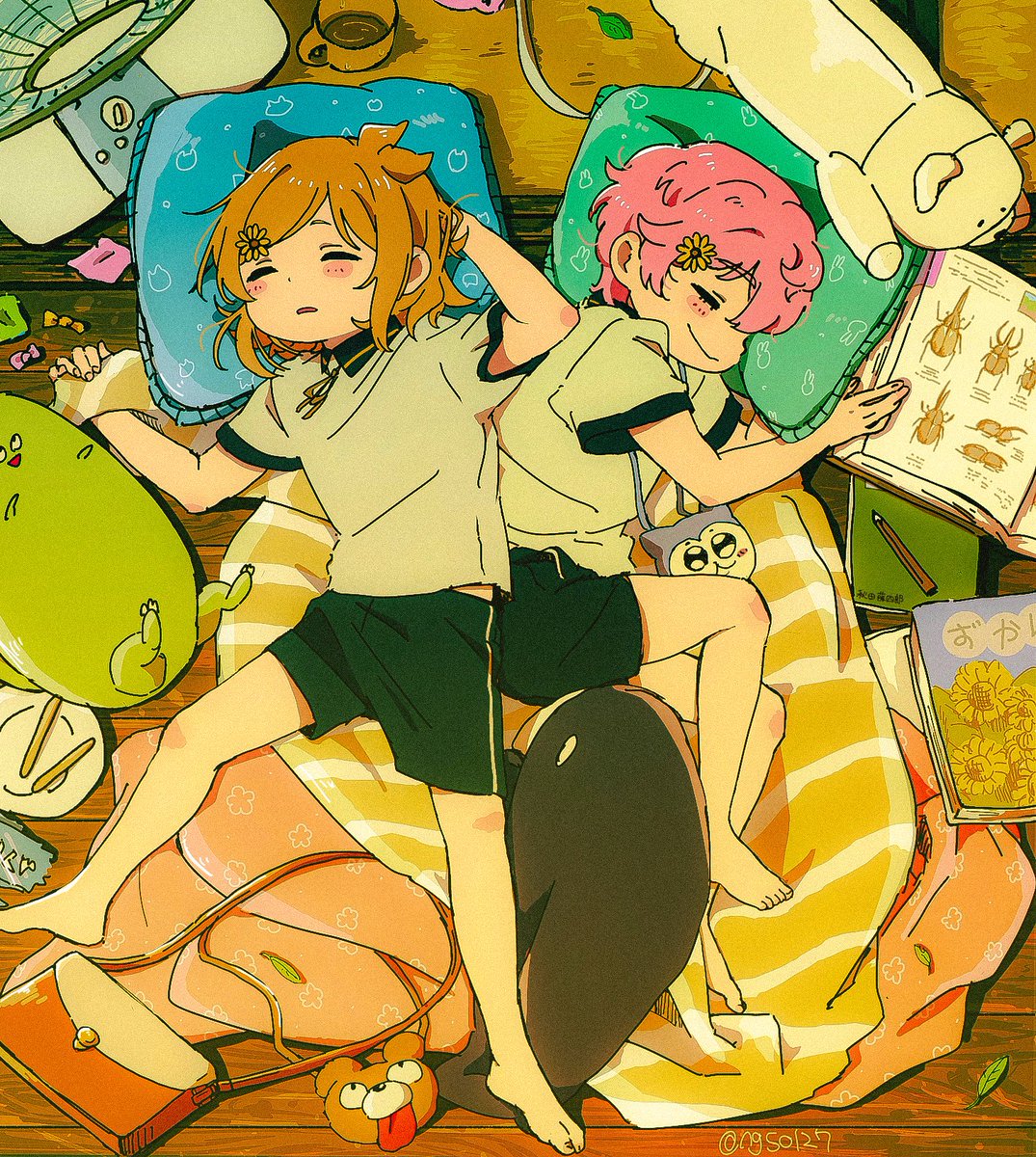 ngso127's tweet photo. 夕寝💤 https://t.co/xts8alZMXU