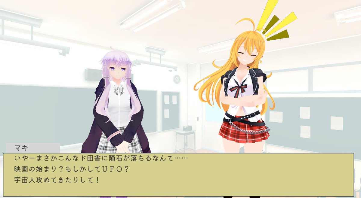 korogi_VRC2's tweet photo. ちまちまとゲーム的なものを作ってはいるんだ
でも学生だったあのころと比べて時間がなさすぎてな
というわけでなんとなくそれっぽいシーンの画像だけ晒してやきもきさせる
多分永遠に完成しないから期待しても無駄nanoda https://t.co/ZFqUeKcQ0t