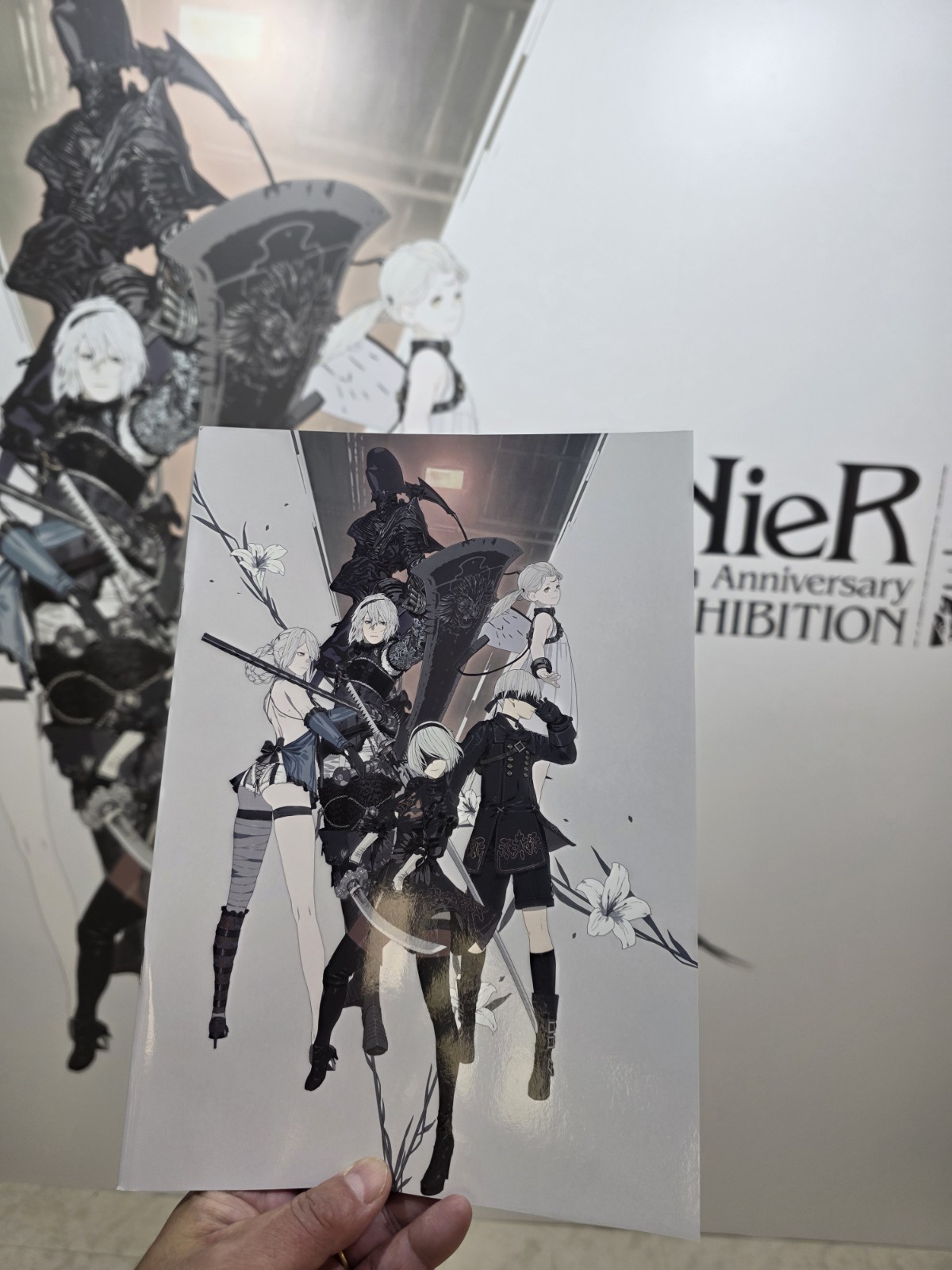 NieR 15th EXHIBITION 消セナイ記録 メッシュトート ニーア展 NieR 15th Anniversary EXHIBITION 消セナイ記録 <日時指定入場