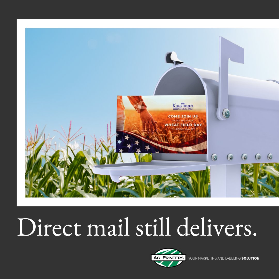 There’s something about holding a message in your hand that makes it memorable.

Our yield postcards feature sleek design and clear messaging, ideal for highlighting your harvest outcomes and preparing for next season.

Printed, posted, and proven effective.