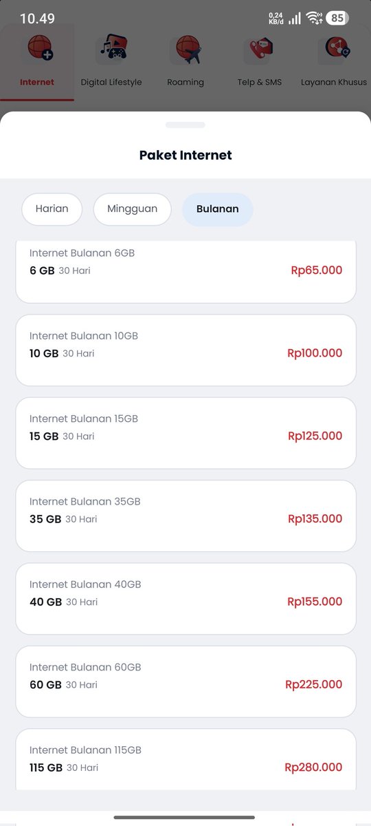zannuarr's tweet photo. @Telkomsel Kak ini kurang mahal sih harga paket datanya https://t.co/7AVMZvM9Fw