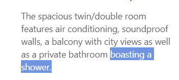 Wow <a href="/Radisson/">Radisson</a>, do I even deserve such luxury?