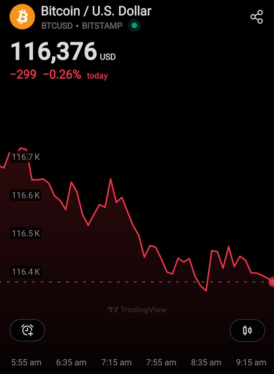 GM and happy weekend ☕ Bitcoin above $116,000 Ethereum above $4,000 🔥🔥