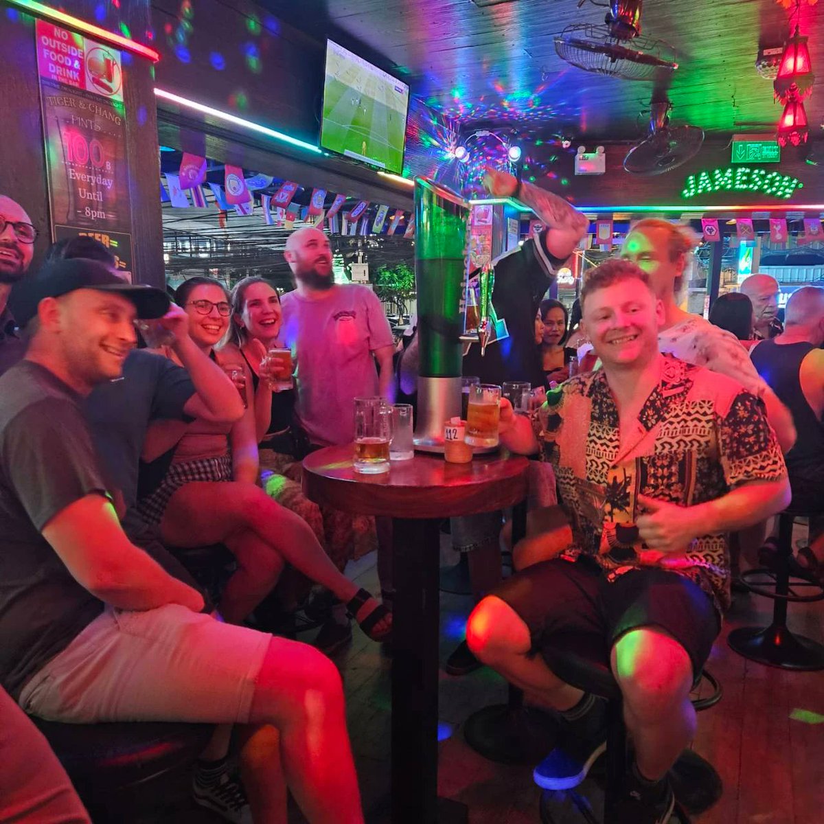 StumbleInnBkk's tweet image. 🍻 Good times, cold beers, and great company – that’s how we do it at Stumble Inn Nana! Swing by and make your night one to remember.

#StumbleInnNana #BangkokNights #ColdBeer #GoodTimes