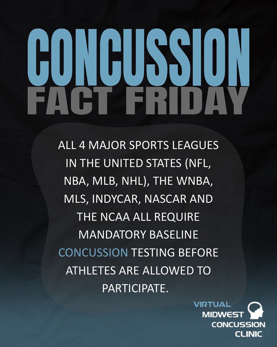 If the best athletes in the world are completing their baseline concussion test - why shouldn’t younger athletes?

Text 260-200-3735 to schedule your $50 baseline concussion testing bundle through our office today.