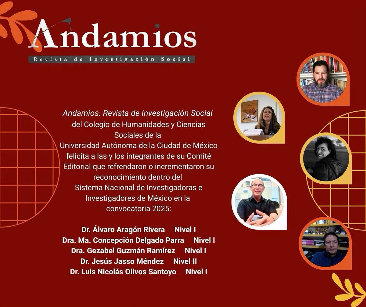 #UACM #RevistaAndamios #Humanidades #CienciasSociales #SomosUACM #OrgulloUACM