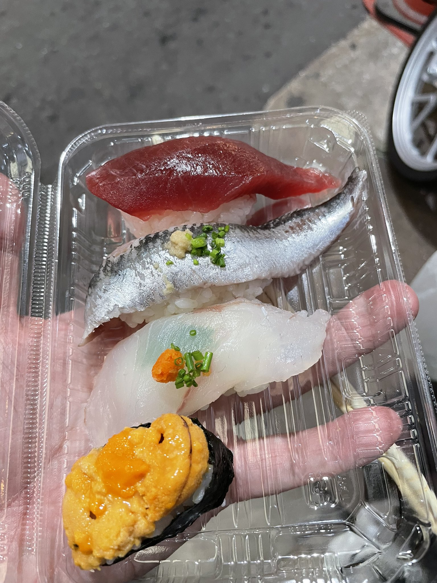お寿司set⭐️新品レア含む4枚⭐️まぐろ　いくら　うに2color⭐️ かっぱ寿司、ウニ/イクラが1貫110円から！「かっぱのうに