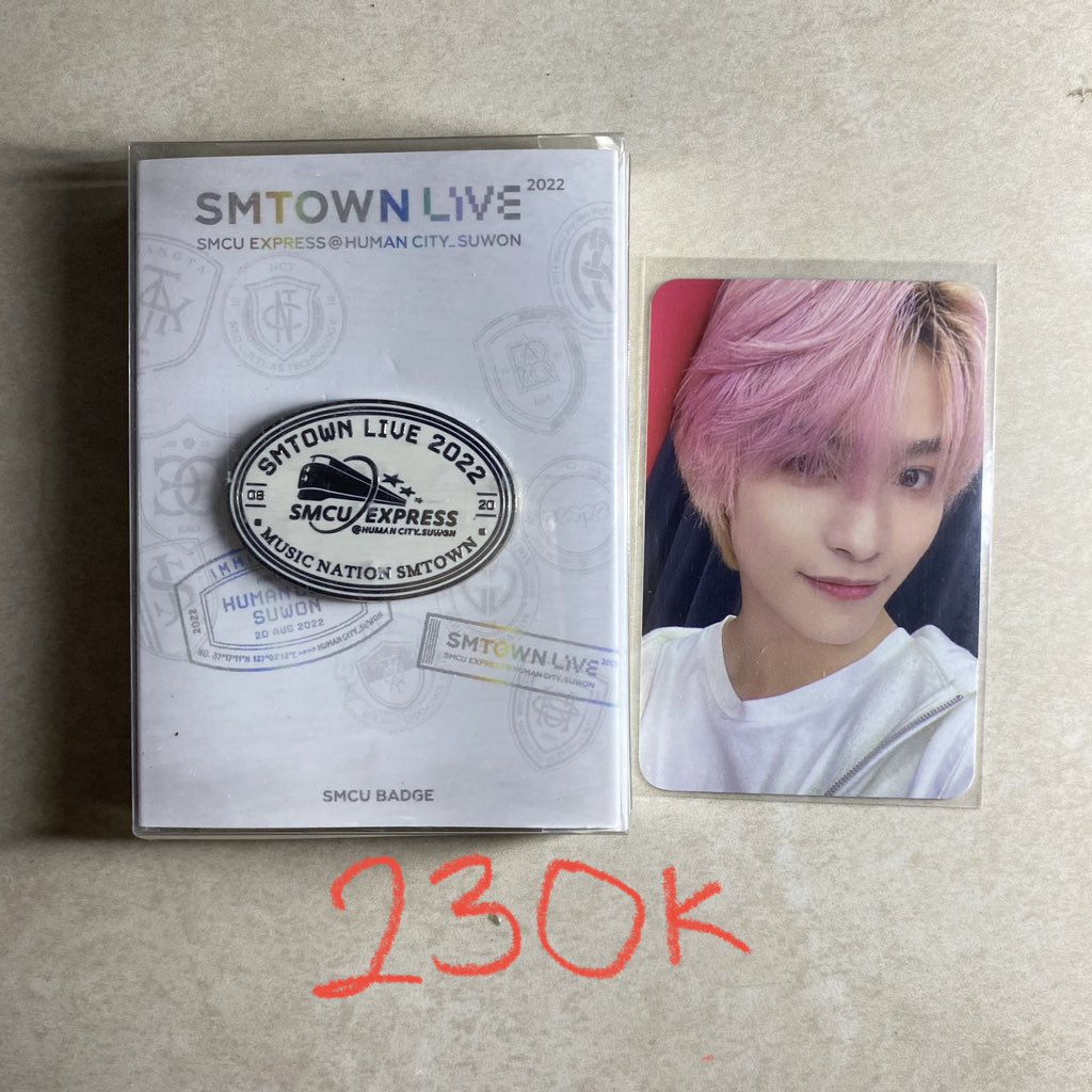 WTS - want to sell
CLEARANCE SALE photocard yangyang md smtown live suwon 2022 invitation badge

💸 230.000

❌ exc adm 10%
🍊 co oren
✅ nego &amp; keep event
🏡 Jateng

t. wayv pc poca pink yy
