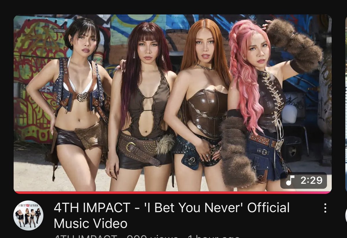 I4thimpact's tweet image. i bet you never MV is out now! #4thImpact 

youtu.be/PkFDNHCqhxg?si…