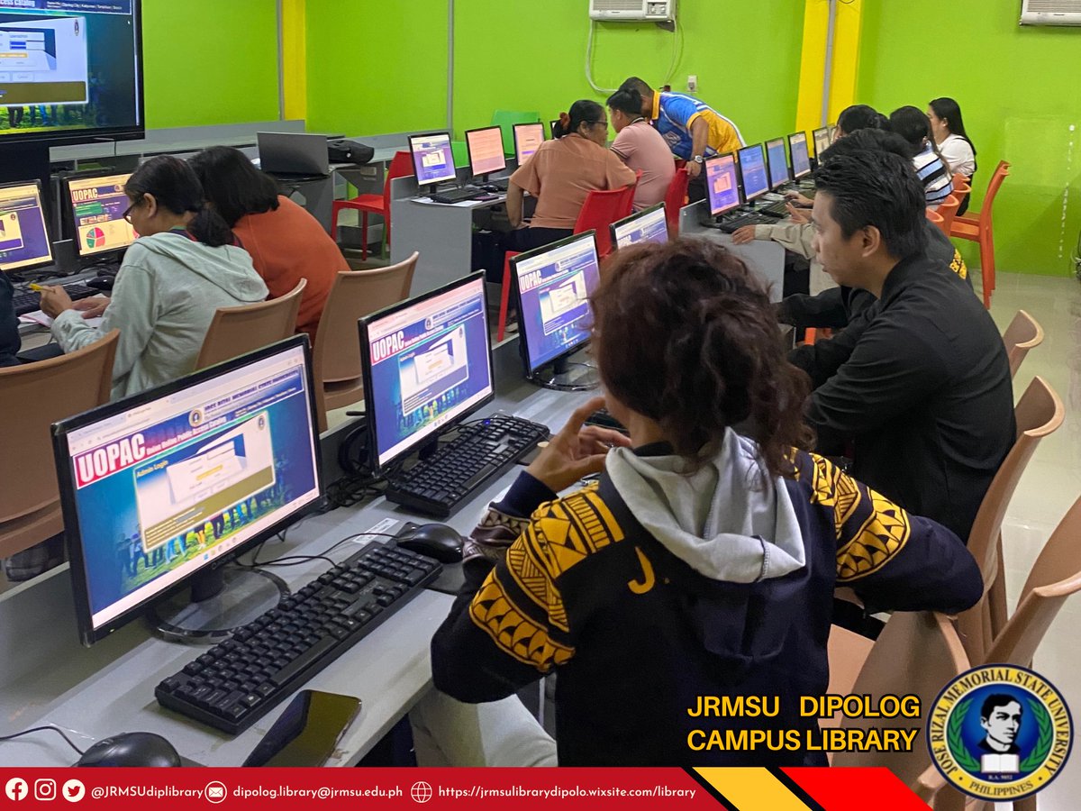 JRMSUdiplibrary's tweet photo. 𝐋𝐈𝐁𝐑𝐀𝐑𝐘 𝐔𝐏𝐃𝐀𝐓𝐄𝐒 | 𝘿𝙞𝙥𝙤𝙡𝙤𝙜 𝘾𝙖𝙢𝙥𝙪𝙨 𝙇𝙞𝙗𝙧𝙖𝙧𝙮 𝙋𝙚𝙧𝙨𝙤𝙣𝙣𝙚𝙡 𝙅𝙤𝙞𝙣 𝙄𝙣-𝙃𝙤𝙪𝙨𝙚 𝙏𝙧𝙖𝙞𝙣𝙞𝙣𝙜-𝙒𝙤𝙧𝙡𝙨𝙝𝙤𝙥 𝙤𝙣 𝙀𝙛𝙛𝙚𝙘𝙩𝙞𝙫𝙚 𝙐𝙨𝙚 𝙤𝙛 𝙅𝙍𝙈𝙎𝙐 𝙐𝙊𝙋𝘼𝘾

Full details posted in the FB Page of JRMSU Dipolog Campus Library. https://t.co/rFPHfQTPXO