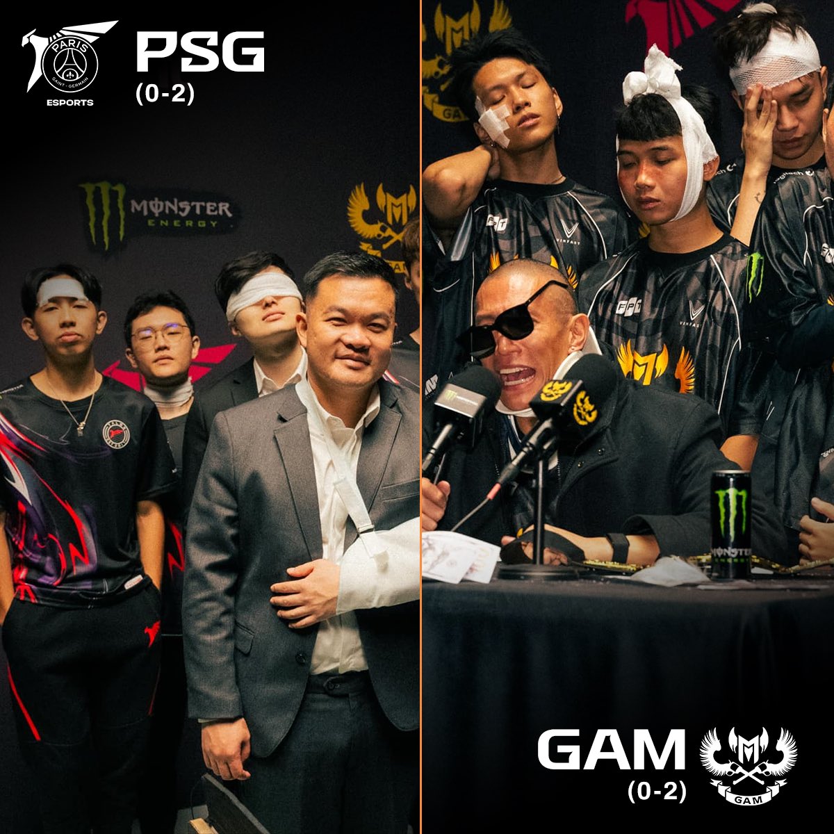 lolpacificen's tweet image. BANGER (possibly..?)

The 0-2 bros PSG &amp;amp; GAM will clash today! 👊

#LoLPacific