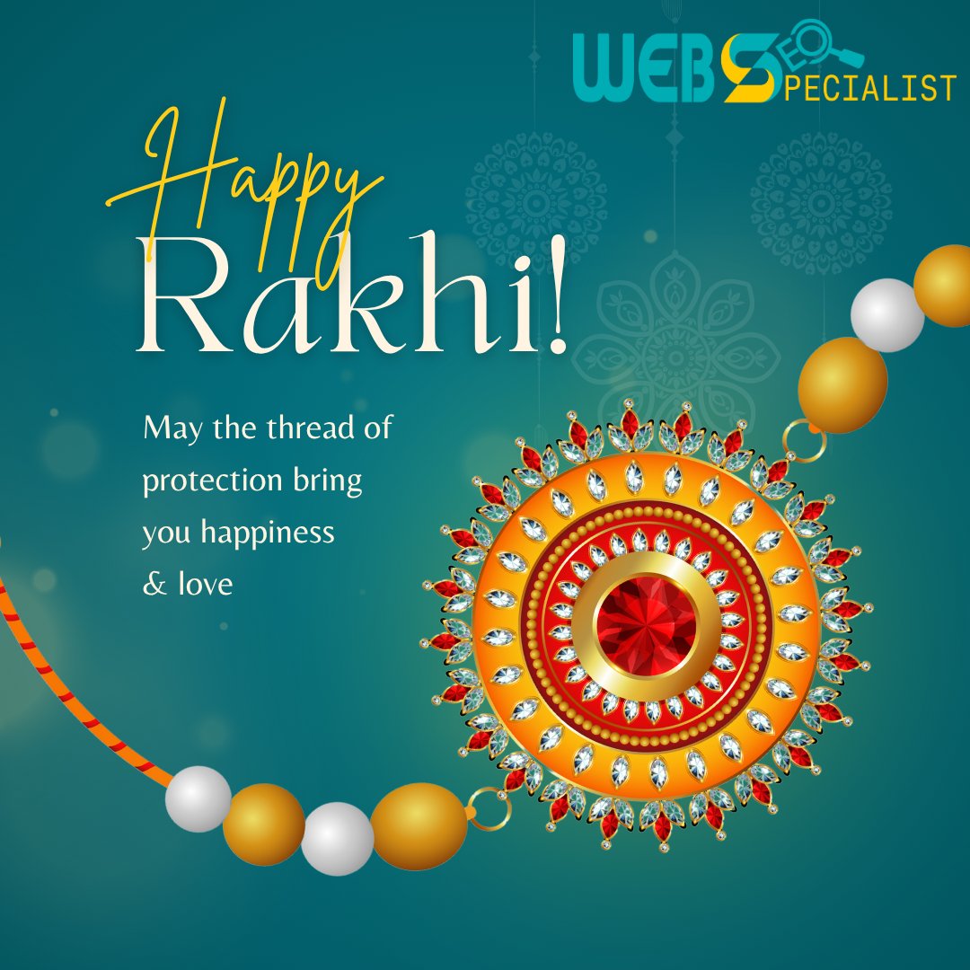 webseospecialis's tweet image. This Rakshabandhan, we celebrate bonds that protect, support &amp;amp; grow – whether it’s siblings or clients. 🤝✨

#Rakshabandhan2025 #rakshabandhan #rakshabandhancelebration #RakshaBandhanVibes #webseospecialist #ClientPartnership #DigitalGrowth #BusinessWithHeart #BondBeyondBusiness