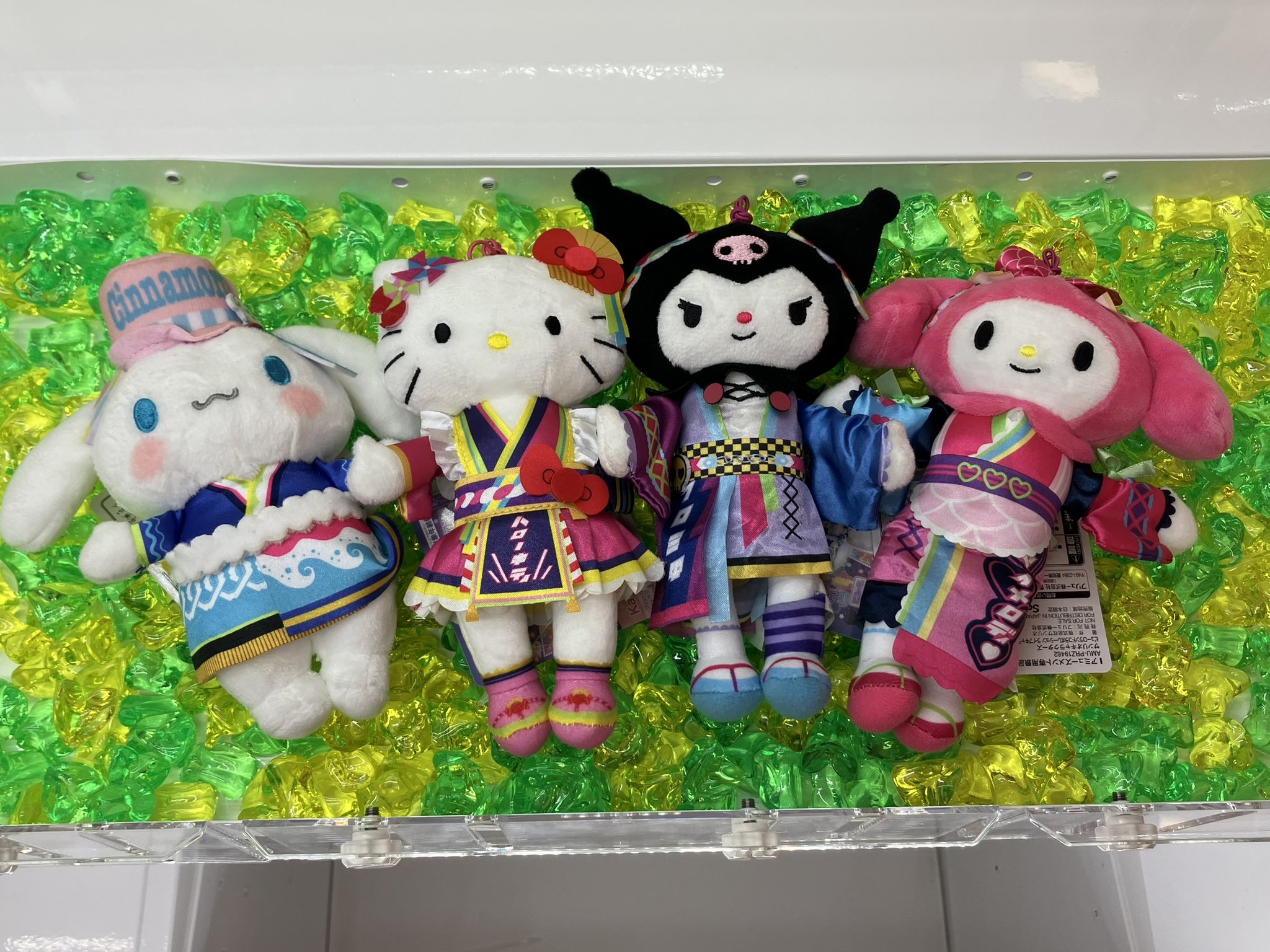 サンリオキャラクターズ ピューロランドコラボレーション ライブキャラぬいぐるみ タイステ多摩センター店 on X: 