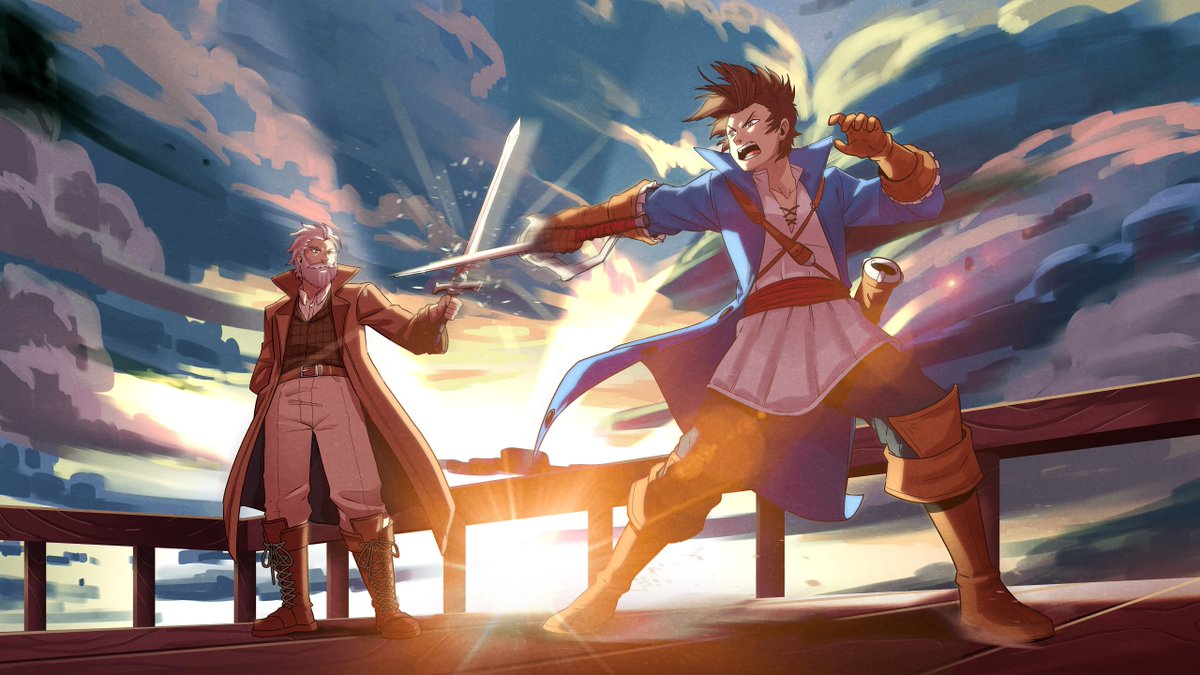 If you want something...
#KeepFighting 

#MotivaitonMonday #indiegame #indiedev #rpg #jrpg #airships #skypirates #gaming #ClassicJRPGs #HorizonsofAchaea