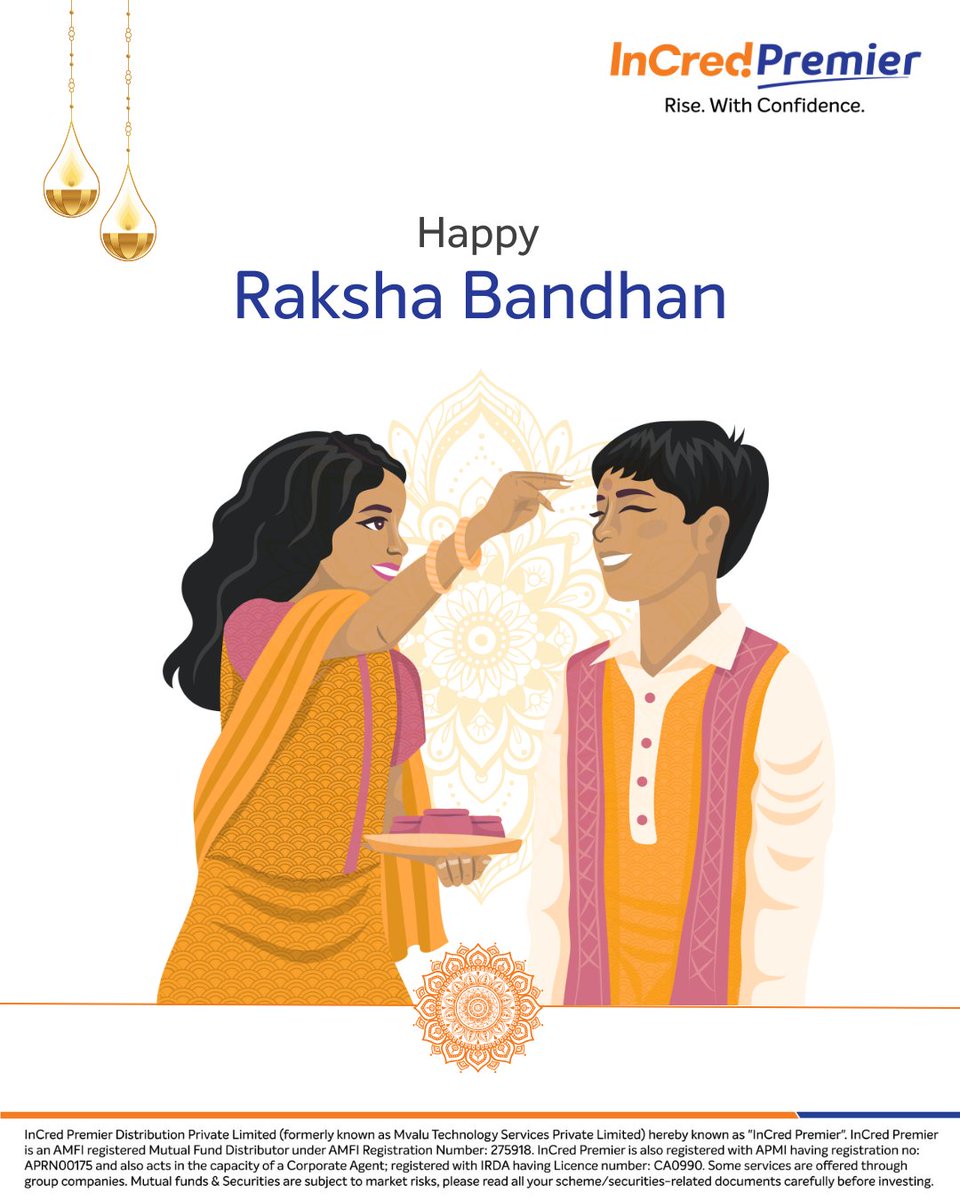 InCredPremier's tweet photo. From childhood squabbles to lifelong support - here’s to the bond that only grows stronger. ✨  💝 

Disclaimer - https://t.co/d8Ko8NNkaM 
 
#rakhi #rakshabandhan #happyrakshabandhan2025 #rakhifestival #rakhicelebration https://t.co/oKhwkry78l