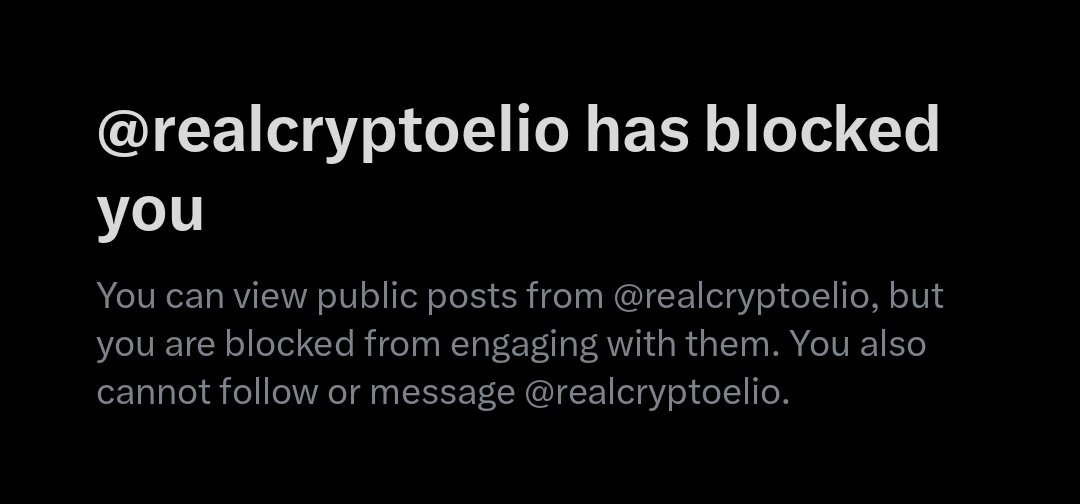 I love crypto scammers. They are such weak little bitches 😂

Don't forget, this guy rugged $ALT

<a href="/realcryptoelio/">Elio</a> is a piece of shit.