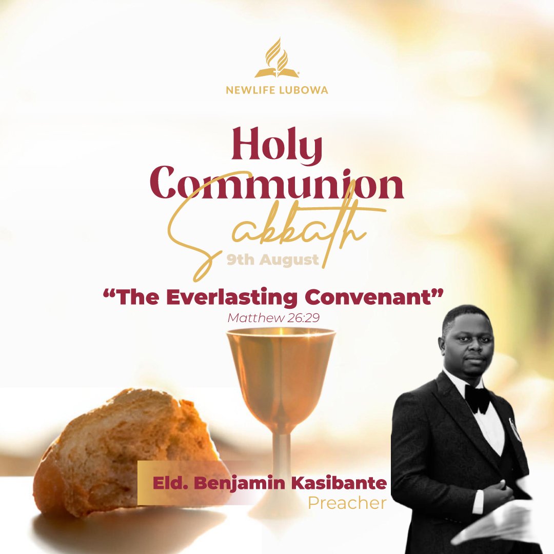 Dear friend,

Today is Holy Communion Sabbath, a sacred time to reconnect with Jesus Christ and reflect on His sacrifice. It is more than just a routine. It is a personal invitation to be renewed, restored, and reminded of the hope we have in His soon return.