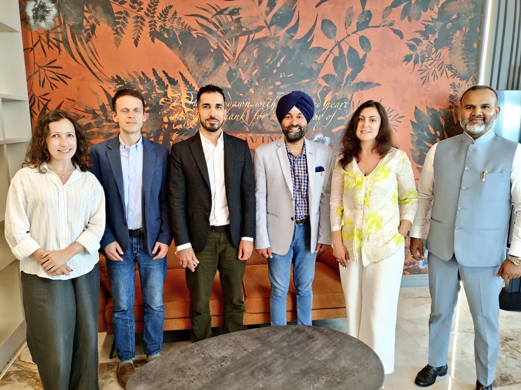 RtnManpreet (@rtnmanpreet) on Twitter photo Shipping & Maritime are the foundation of trade today. Myself and Logistics committee of <a href="/ICIBIndia/">Indian Chamber Of International Business</a> met with RickoFlot for enhancing the shipping and maritime sector via #Chabahar Port for central Asia.
<a href="/MEAIndia/">Randhir Jaiswal</a> Shipping & Maritime are the foundation of trade today. Myself and Logistics committee of <a href="/ICIBIndia/">Indian Chamber Of International Business</a> met with RickoFlot for enhancing the shipping and maritime sector via #Chabahar Port for central Asia.
<a href="/MEAIndia/">Randhir Jaiswal</a>
