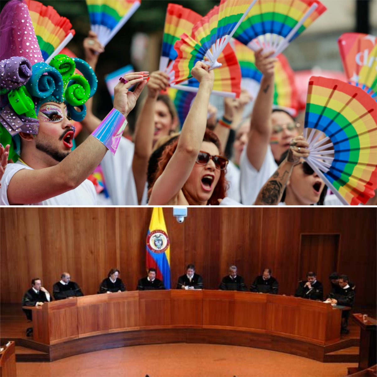 Adolescente gay logra que colegio homofóbico le pida perdón.

Tras ser víctima de maltratos, la Corte Suprema de Colombia, respaldó al perjudicado, ordenando que el instituto de corte evangélico, se disculpe públicamente y establezca protocolos para evitar discriminación. Hilo.