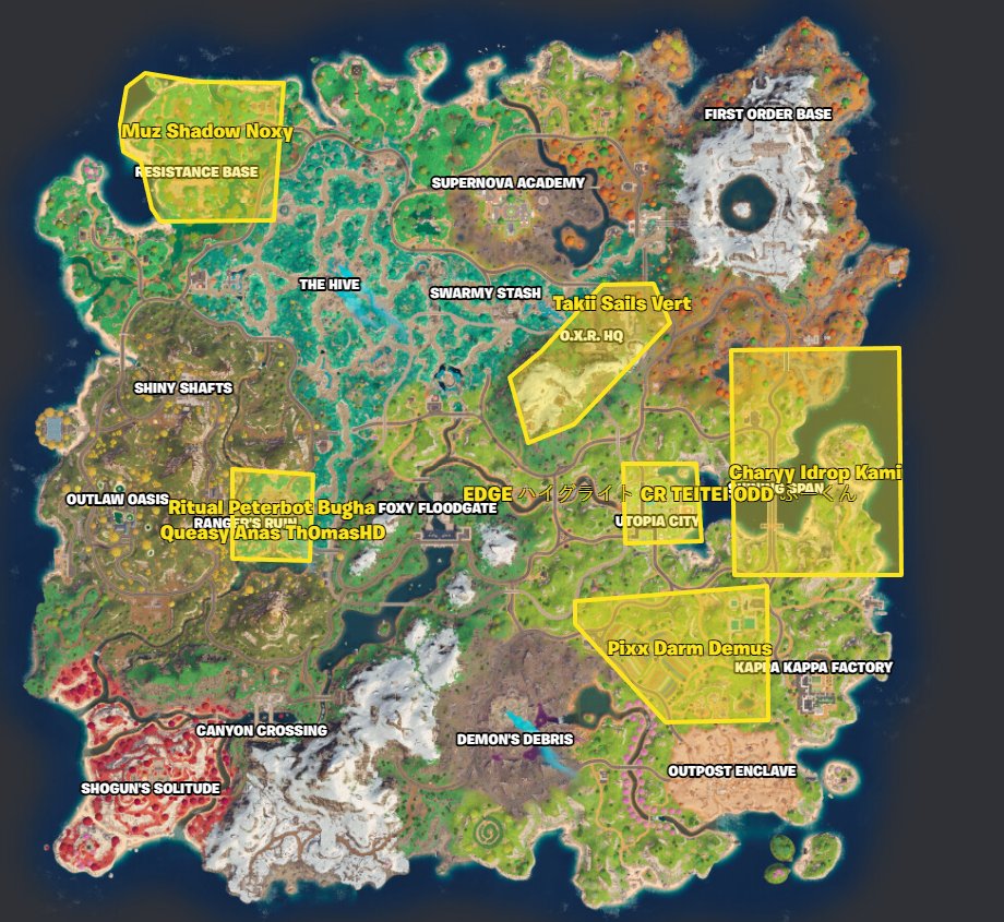 Landing spots of the game winners in the Performance Evaluation (EU/NAC) 🏆

Which drop spots are looking the best going into globals? 🤔