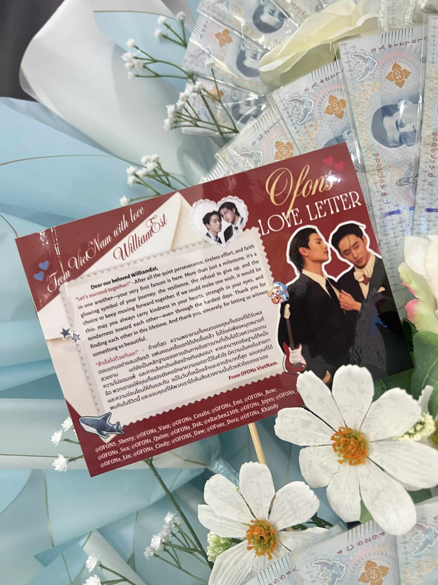 𝑾𝑰𝑳𝑳𝑰𝑨𝑴𝑬𝑺𝑻 𝑾𝑬 𝑴𝑨𝑮𝑵𝑬𝑻𝑰𝑪 𝑭𝑨𝑵𝑪𝑶𝑵

This is a small gift that OFONs would like to send to WilliamEst. We hope the fancon will be a great success and that both of you will always shine brightly✨

WILLIAMEST 1ST MOMENT 
#WilliamEstFanconD1 

—

From OFONs Crew