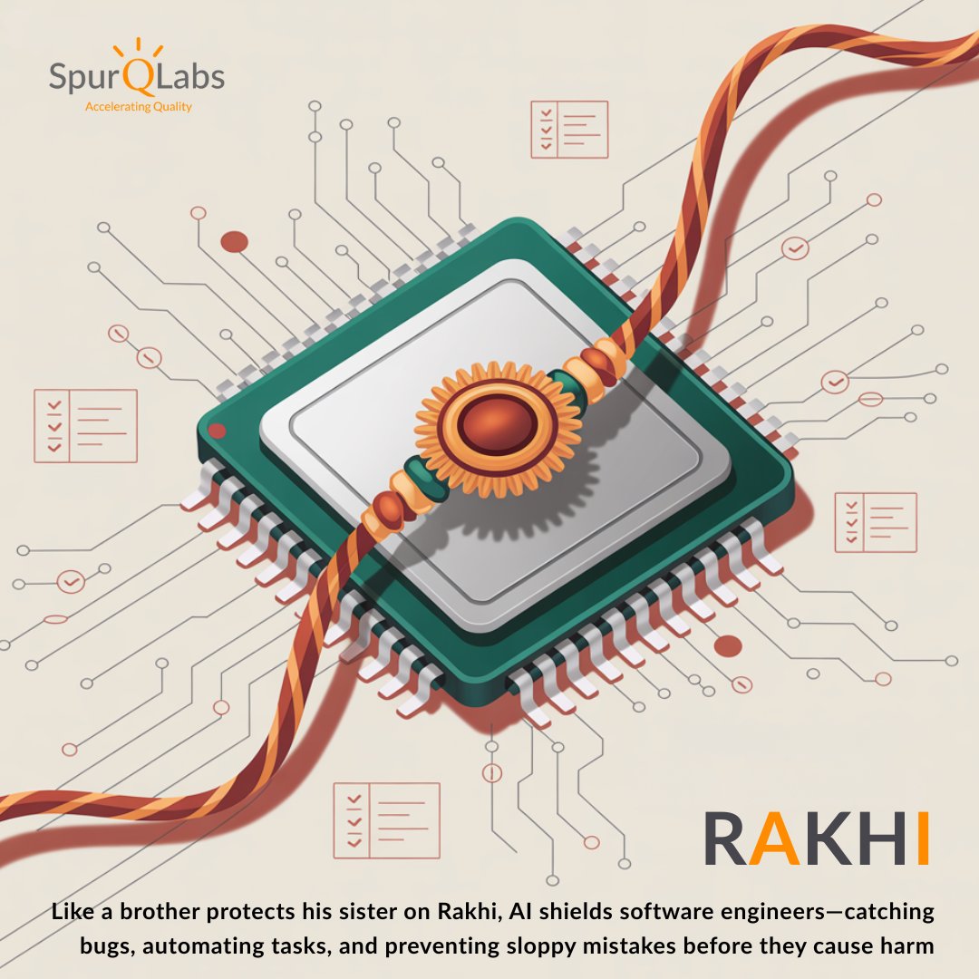 spurqlabs's tweet image. This Rakshabandhan, we celebrate the bond of protection.
Just like a sibling ensures you're safe and supported —
SpurQLabs safeguards your digital journeys with precision-driven software testing.
.
.
.
.
.
#happyrakshabandhan #spurqlabs #qualityfirst #rakhiwithtech