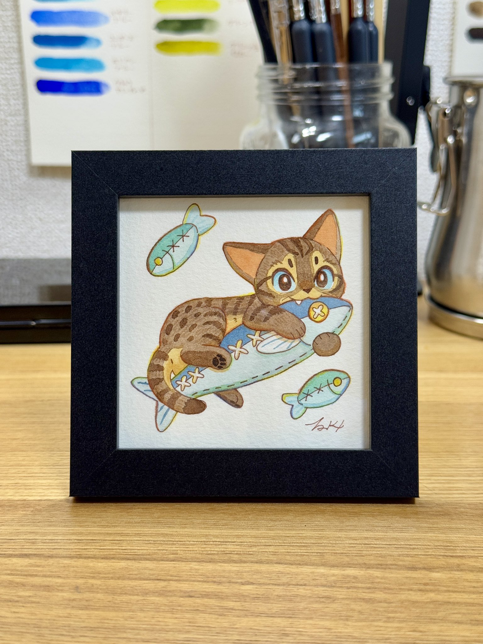 TAKURO 手描き猫の絵 さや TAKI🐈‍⬛Cat Lover Creator (@takiartworks) / X