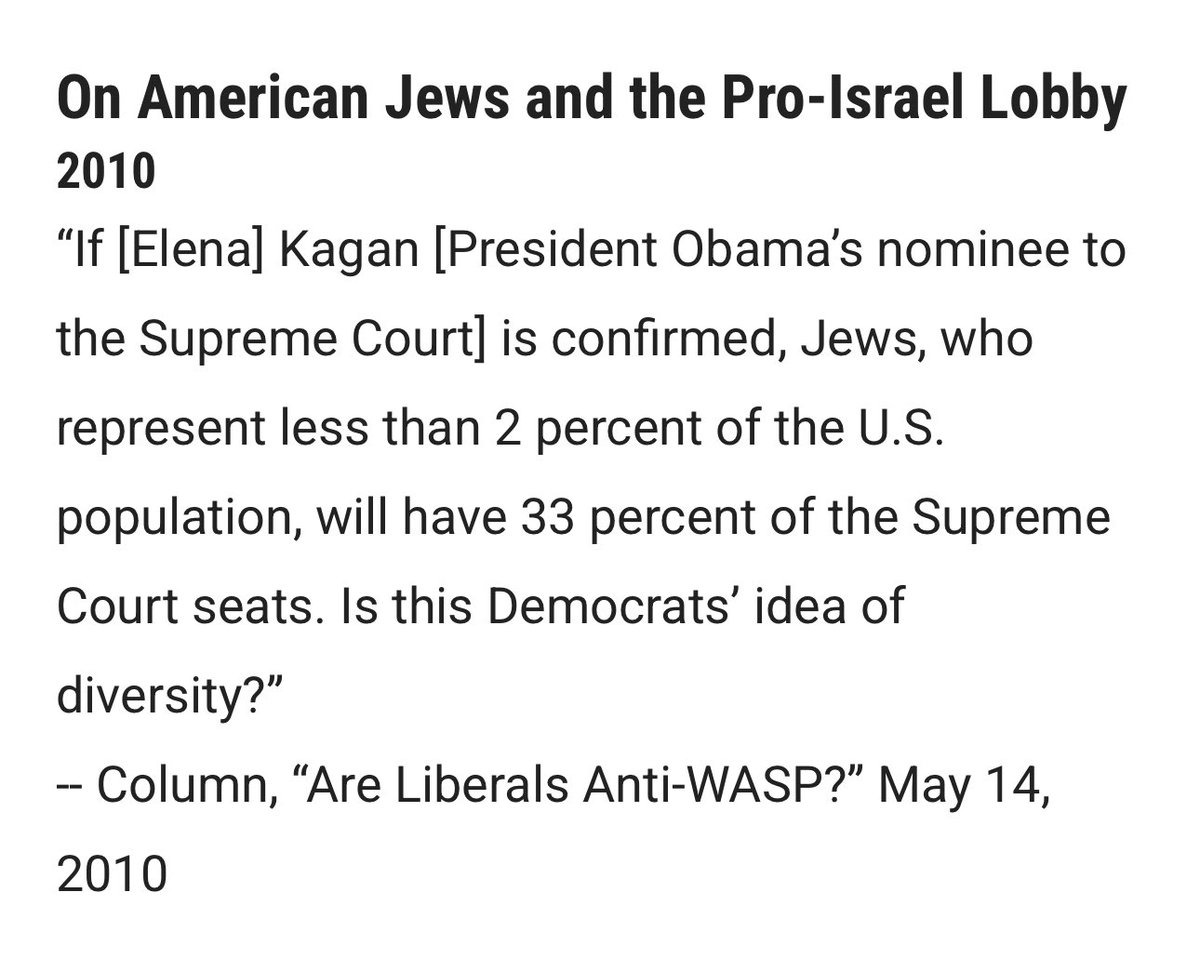 Quotes of Pat Buchanan straight from the ADL website. 

Can you say based?