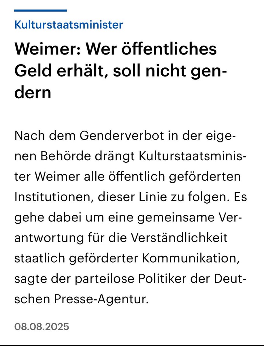 Das muss diese Meinungs- und Redefreiheit sein, die immer wieder eingefordert wird  - oder?