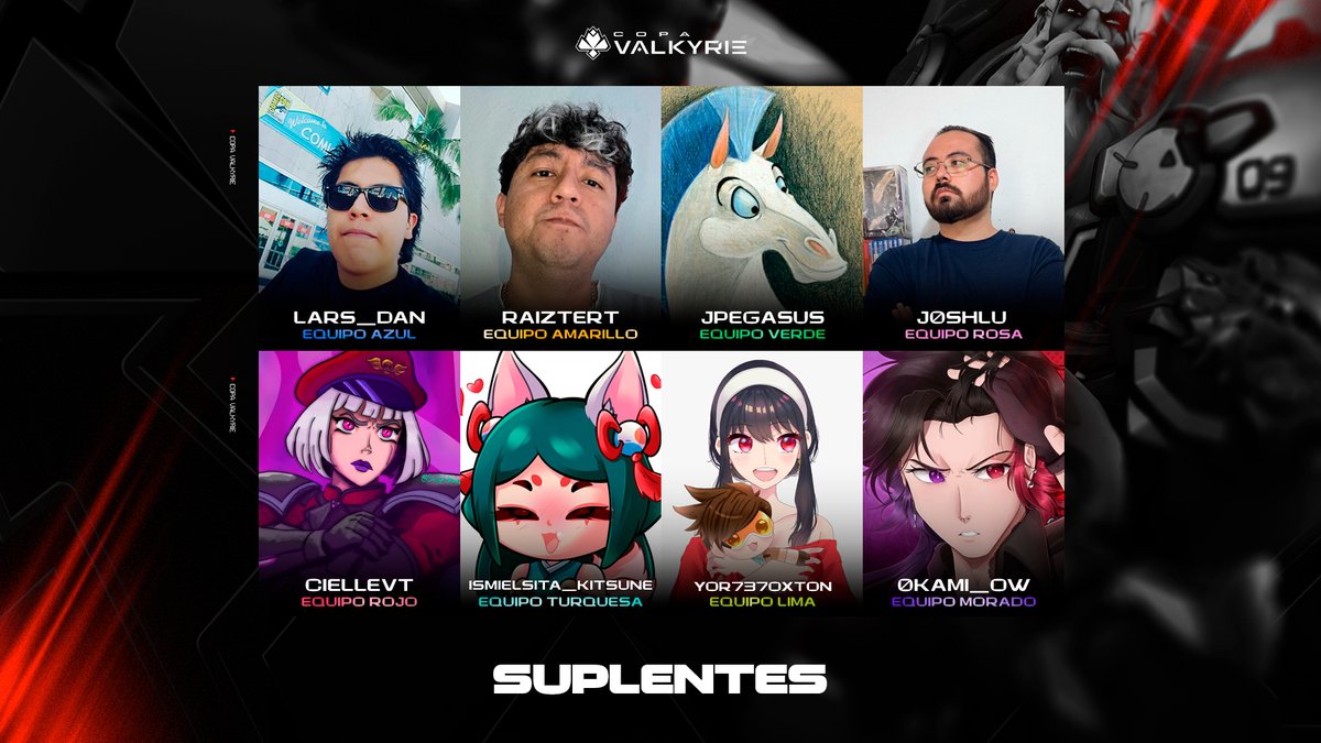 Cayendo del cielo una lluvia de estrellas!! 💫
LLEGARON LOS SUPLENTES A LA #CopaValkyrie! Trayendo fuerza 💪🏻 estrategia🧠 e iniciativa, para complementar a los equipos! Mucho éxito! #Twitchlatam #OW2
💜Nos vemos el 9 y 10 de agosto a 
💜11:30am(cdmx)
💜En el canal de /naanny_lee