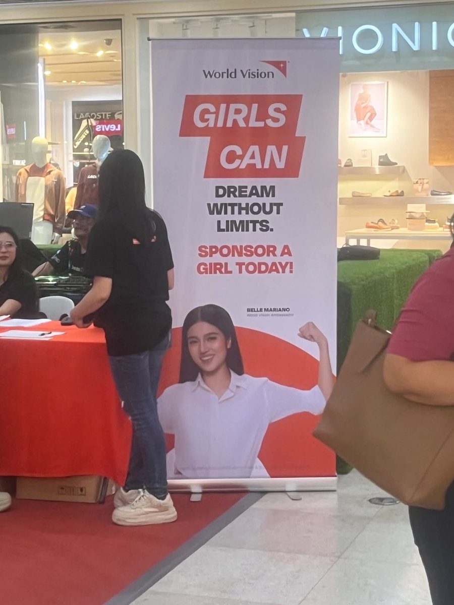 Belle Mariano featured on World Vision promotional materials — truly an inspiring ambassador. 🧡

#BelleMariano