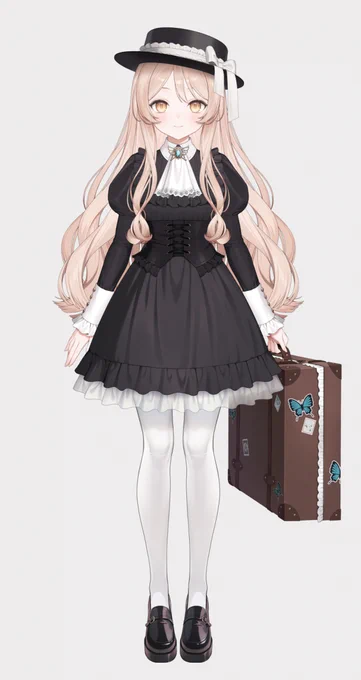 電楽都市所属のユリシス・ゾイ様(#UlyssesZoe0803)のお仕立てを担当させていただきましたどうぞよろしくお願いいたします