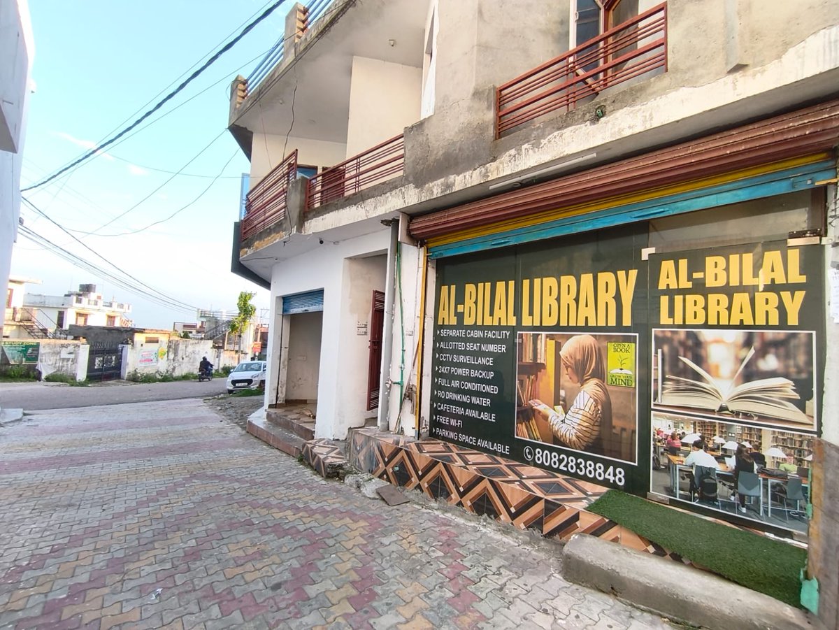 bilalfaizz's tweet photo. Al Bilal Library 
Book your seat just only 799
#Jammu #jk #Library #india https://t.co/YdAiUAG5rc
