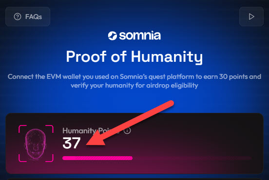 duta_crypto's tweet photo. Saatnya verifikasi PoH airdrop Somnia bang.

- https://t.co/LaqgDrX5av
- Hubungkan wallet
- Kerjakan task

Dapatkan minimal 30 poin agar kamu elig airdrop @Somnia_Network kedepannya.

Btw, jika kamu belum join program SomniYaps dr Somnia, silahkan join dulu di https://t.co/kMV9npzHPd
